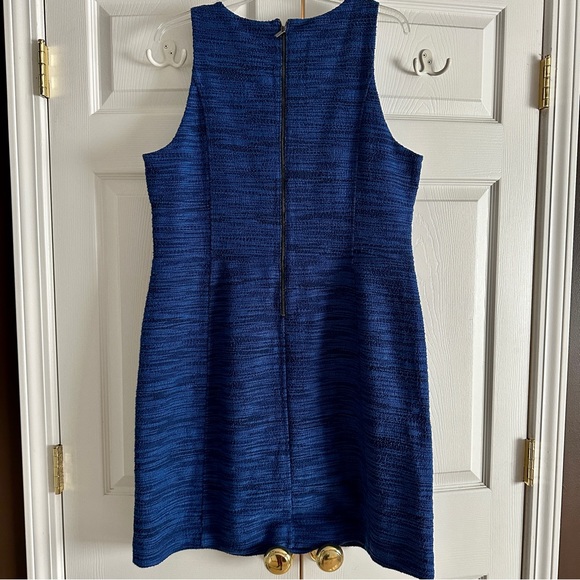 LOFT Blue Dress | Stretch Fabric | NWOT - Picture 2 of 7